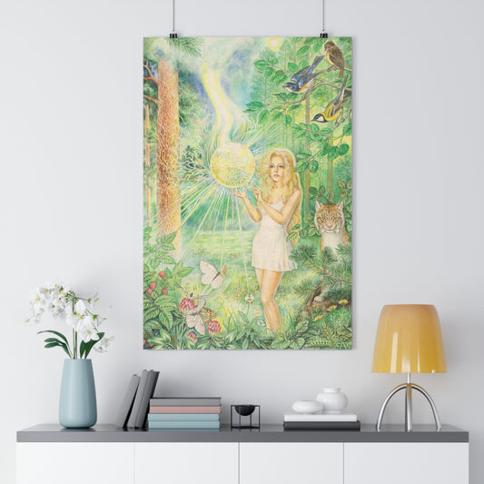 Heavenly Sphere: “Good” — Giclée Art Print | Anastasia Book 1 Cover