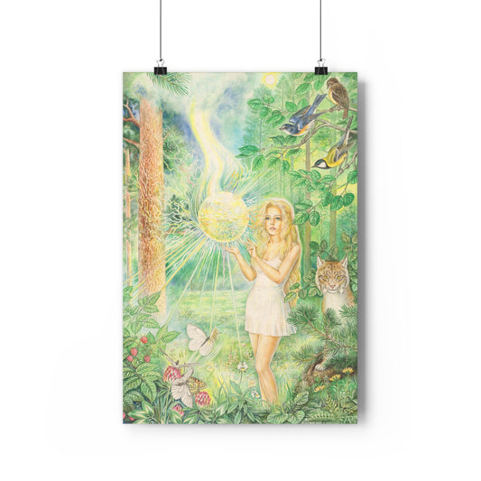 Heavenly Sphere: “Good” — Giclée Art Print | Anastasia Book 1 Cover
