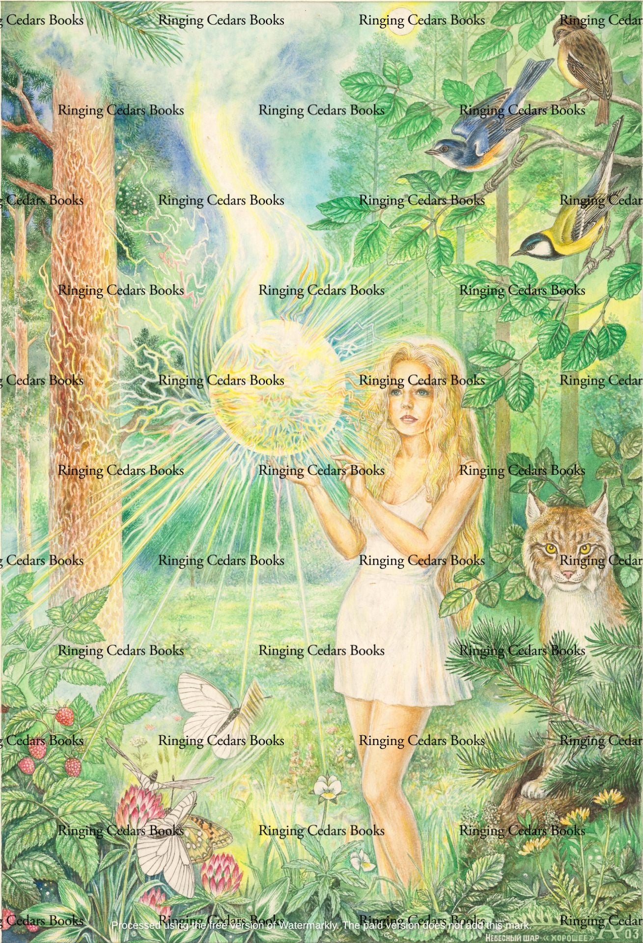 Heavenly Sphere: “Good” — Giclée Art Print | Anastasia Book 1 Cover