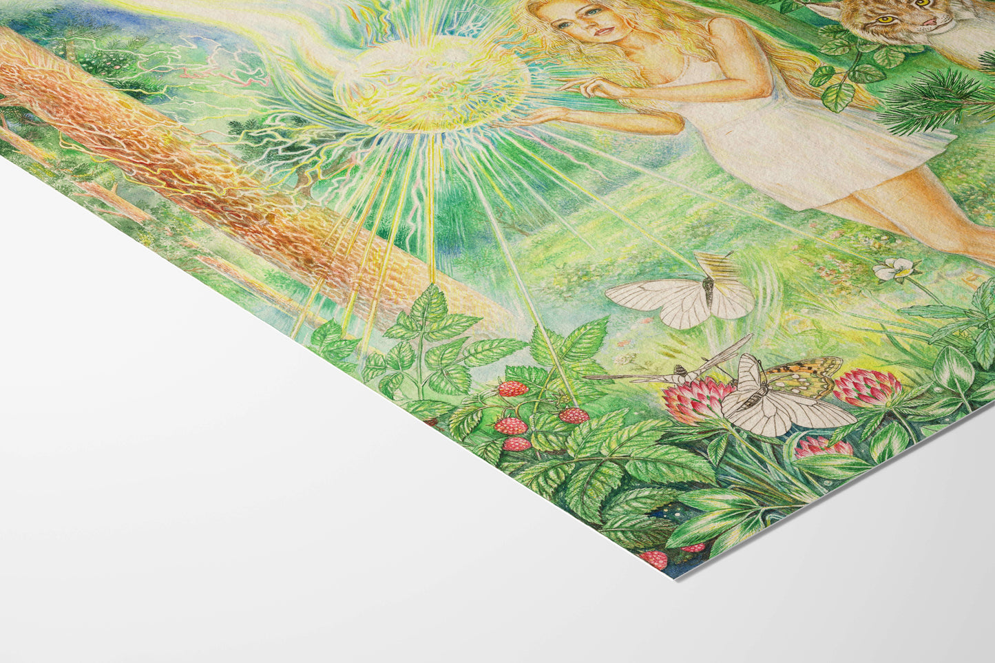 Anastasia Book 1 Cover Art (“Heavenly Sphere: Good”) – Museum-Grade German Etching Print