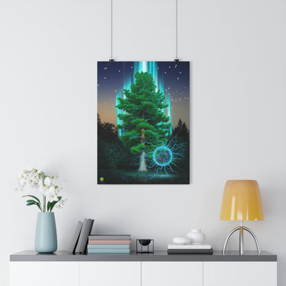 “Ringing Cedar” by Kumar Alzhanov | Giclée Museum-Quality Print