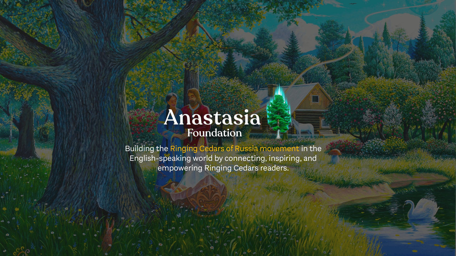 Anastasia Foundation cover photo with mission statement